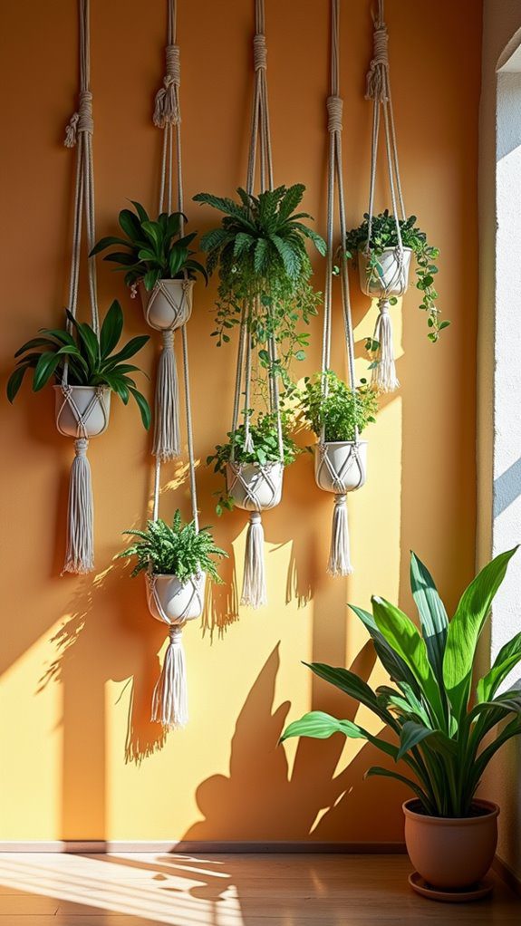 handmade decorative plant hangers