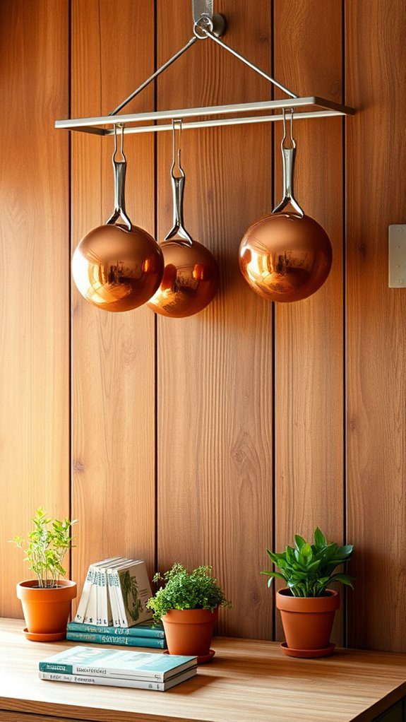 hanging storage for cookware