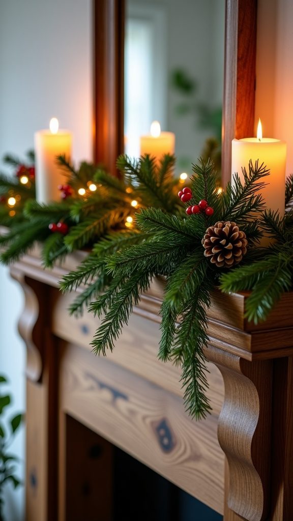 holiday mantel decoration ideas
