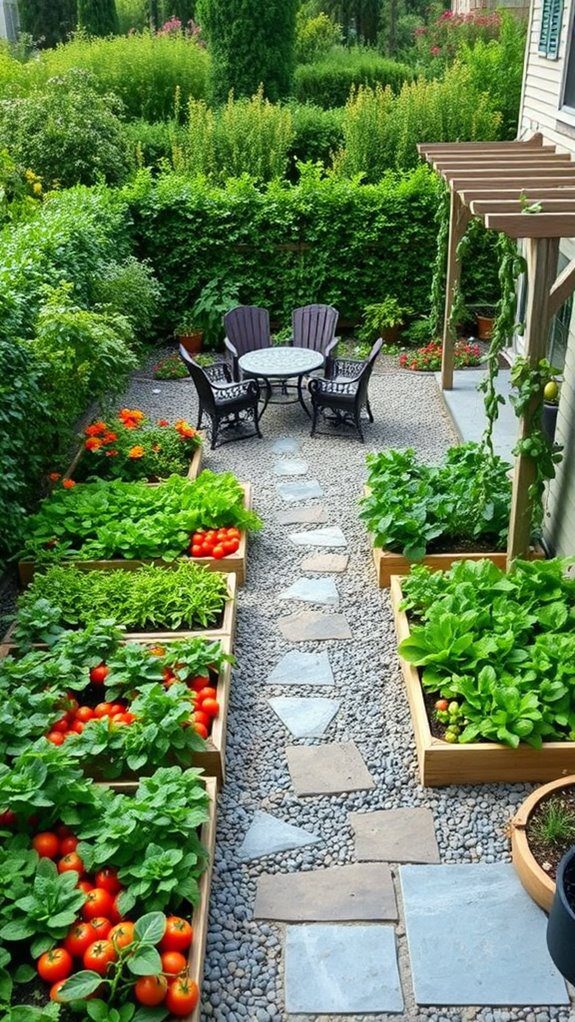homegrown produce cultivation space
