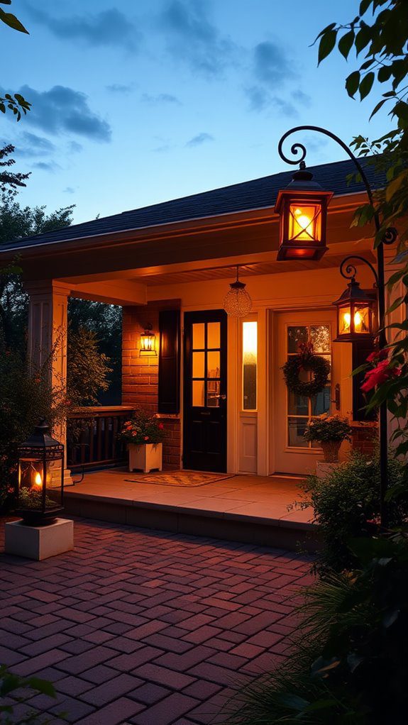 illuminate with decorative lanterns