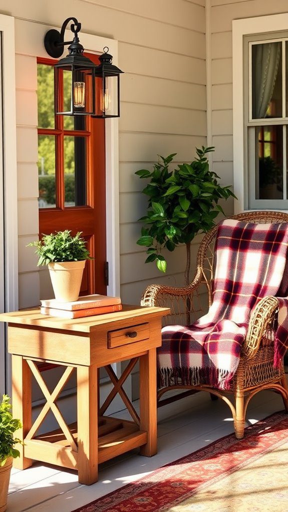 incorporate a side table