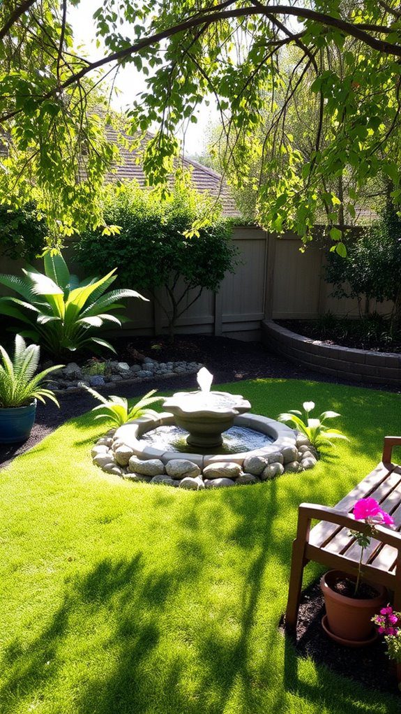 incorporate a water feature