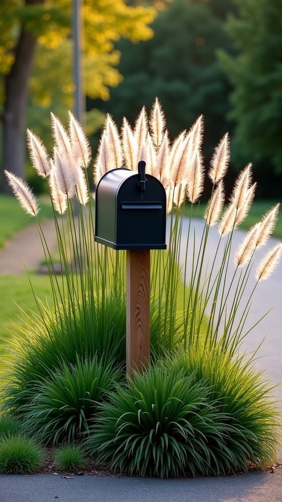 incorporate decorative grass varieties