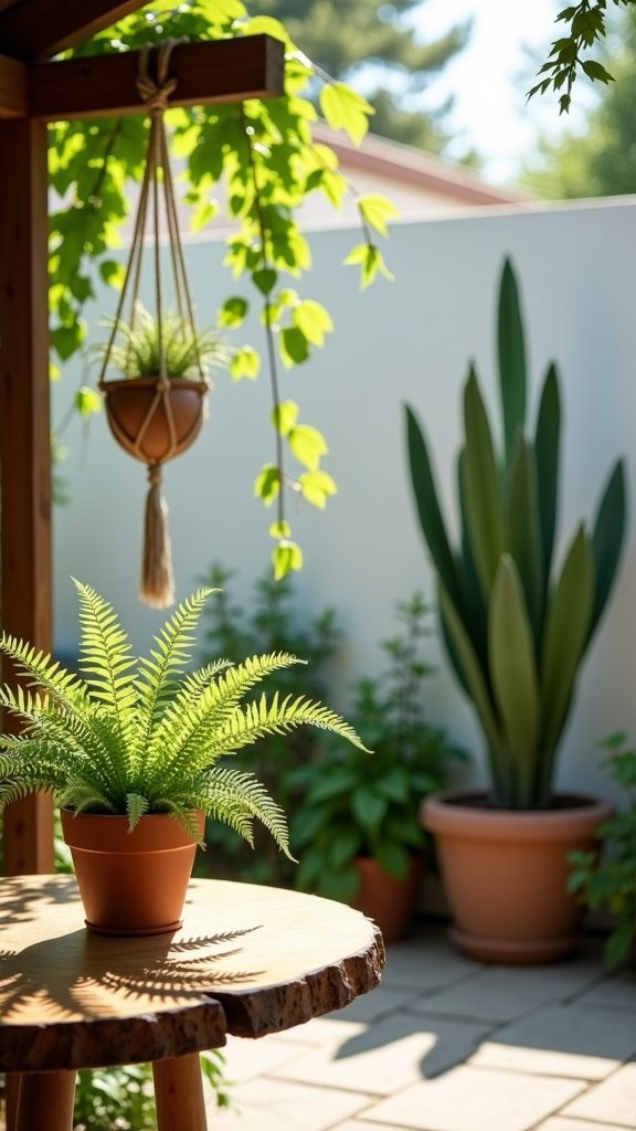 incorporate plants for freshness