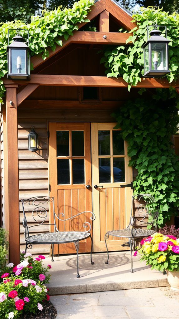 install a stylish pergola