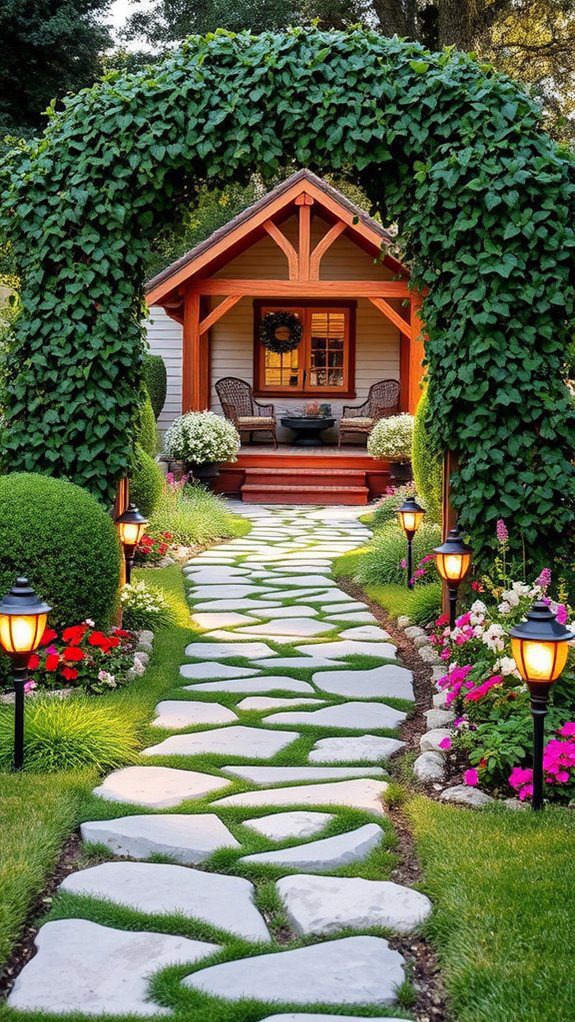 inviting entrance to space