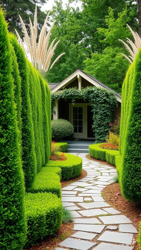 landscaping for enhanced privacy