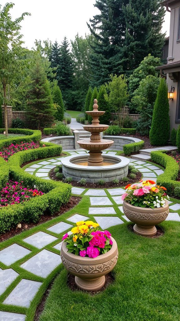 landscaping with durable materials