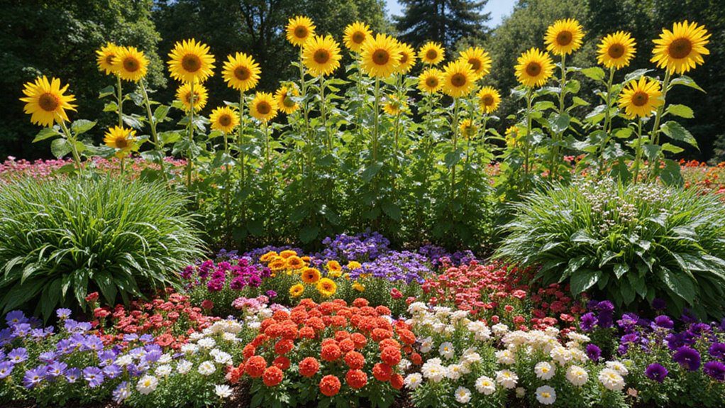 layered floral height insights