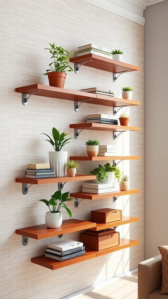maximizing space with vertical