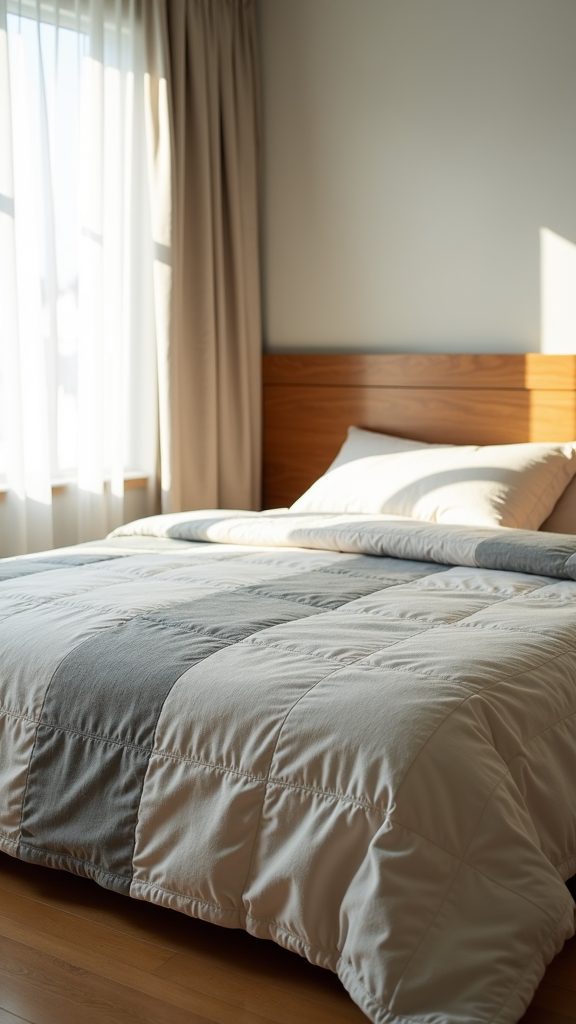 muted hues minimalist quilts