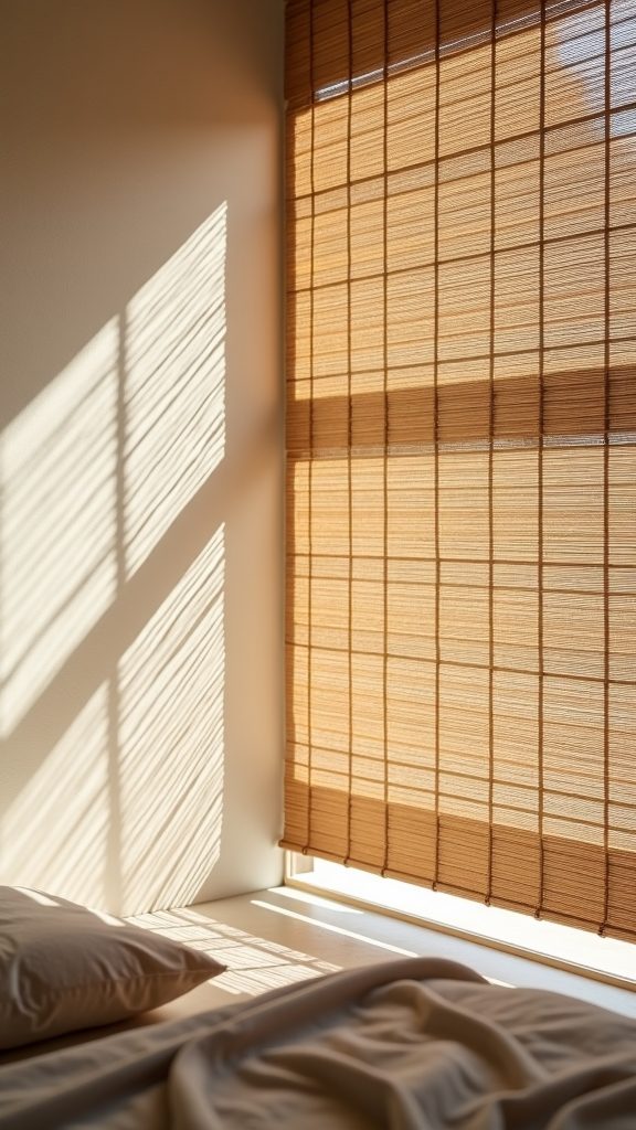 natural bamboo window coverings