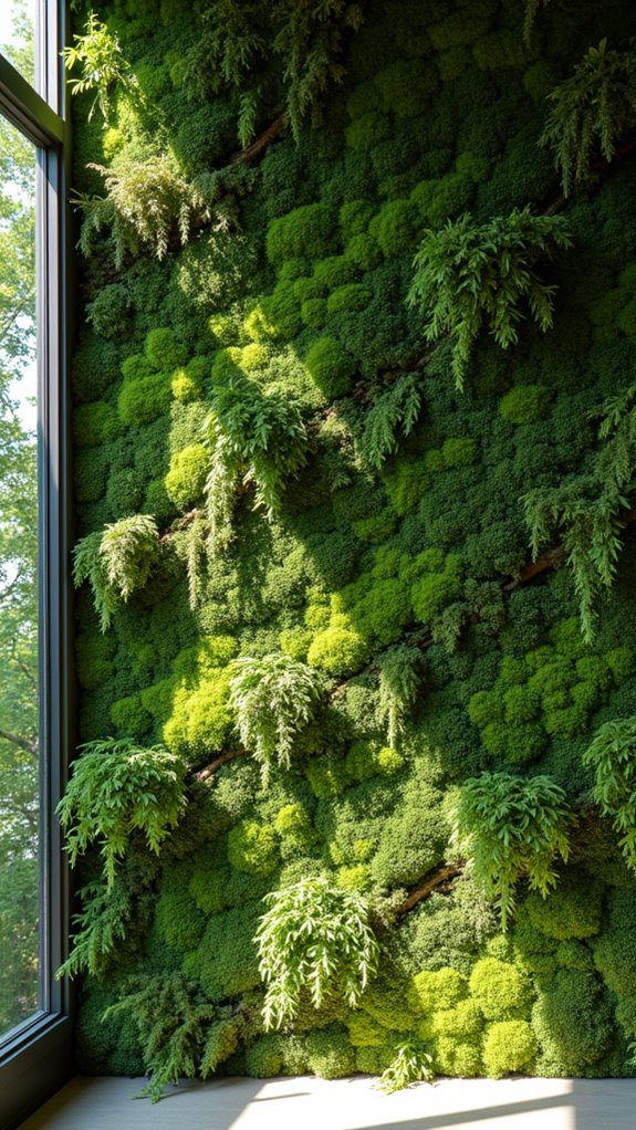 natural green wall decor