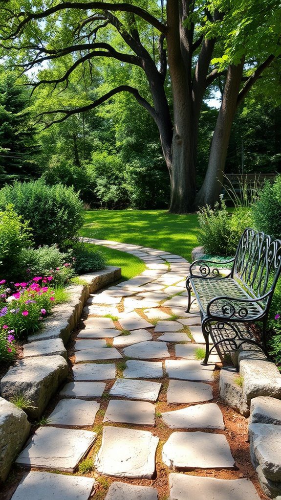 natural outdoor walking paths