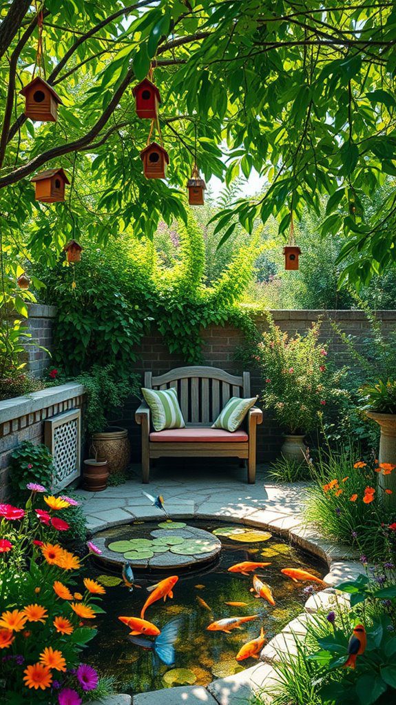nature attracting wildlife features