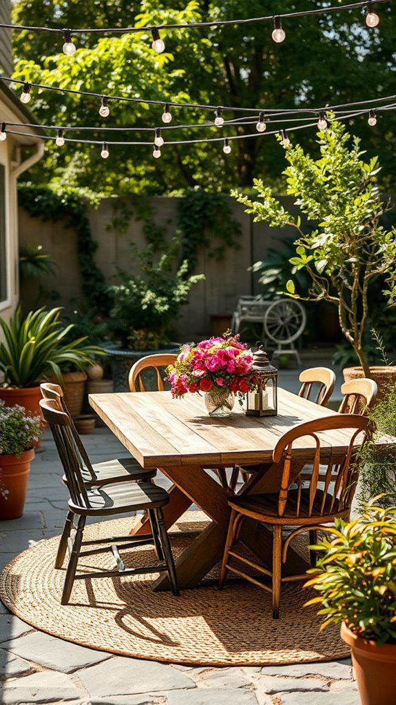 outdoor dining experience awaits