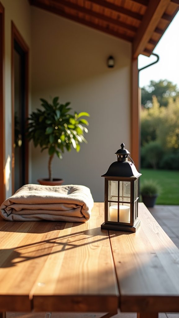outdoor living space essentials