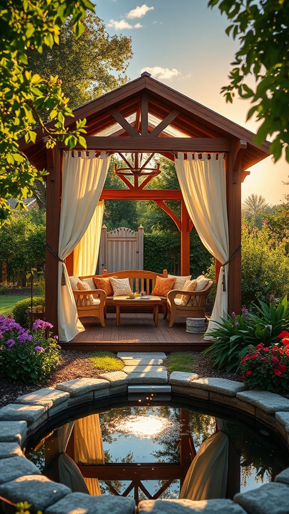 outdoor relaxation structure design