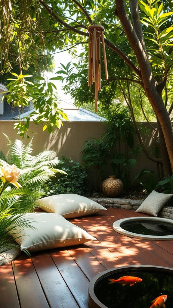 peaceful mindfulness retreat space