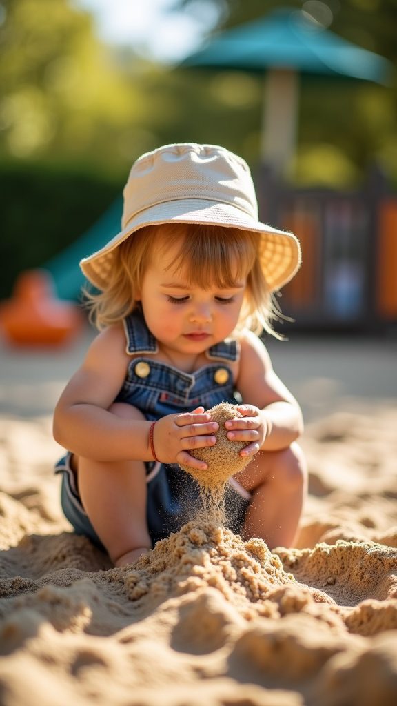 playful outdoor sand spaces