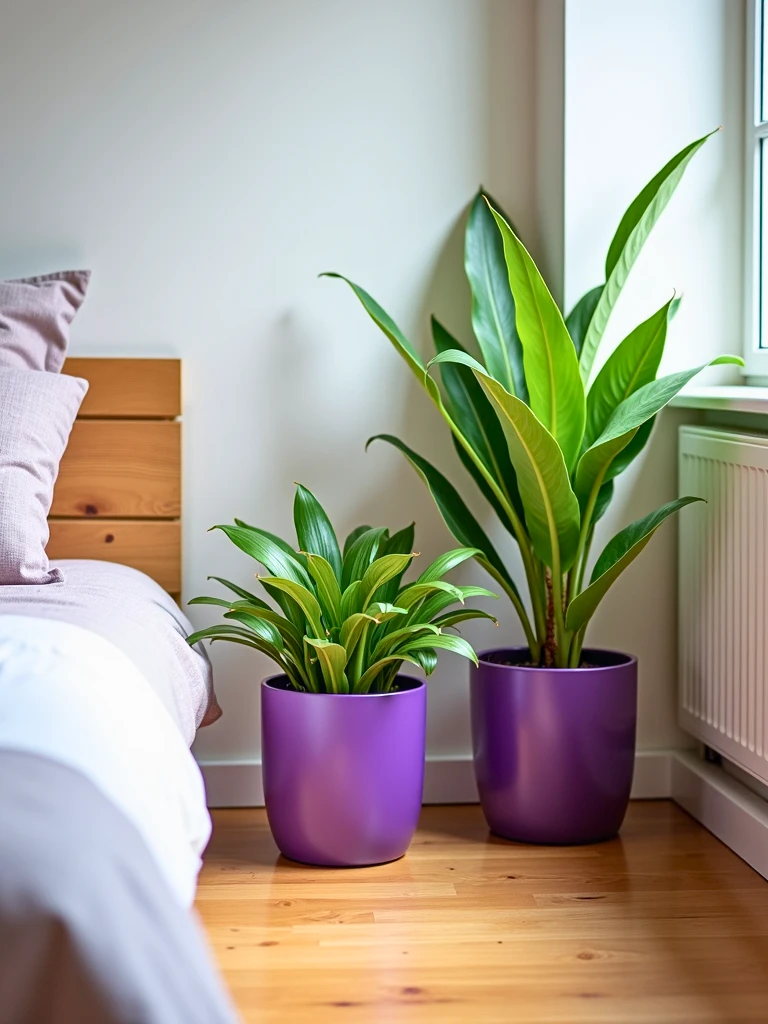 Purple plants