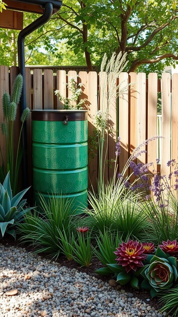rain barrels for conservation