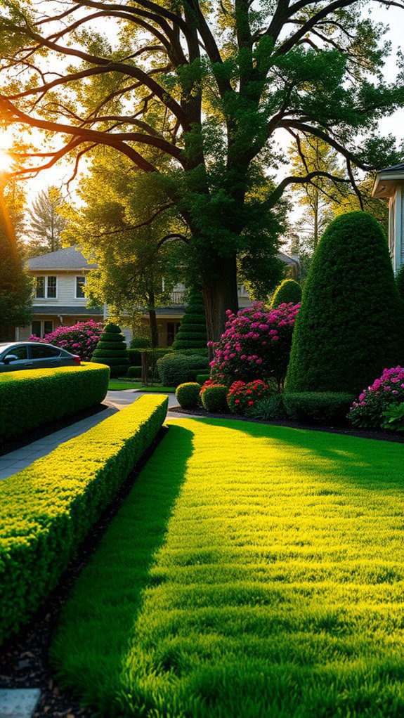 regularly prune and trim