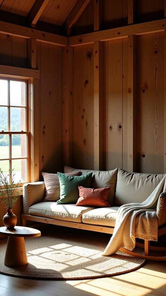 rustic artistic farmhouse retreat