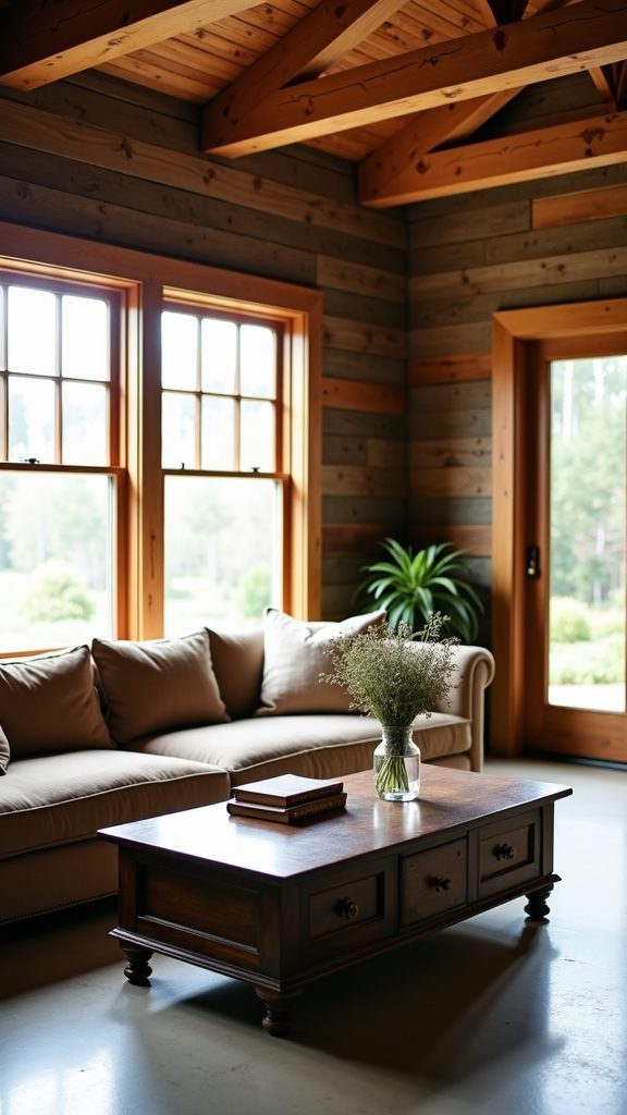 rustic elegant barndominium design