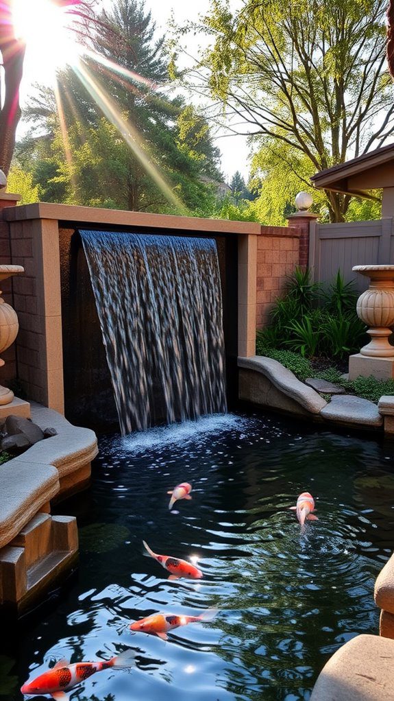serene aquatic design elements