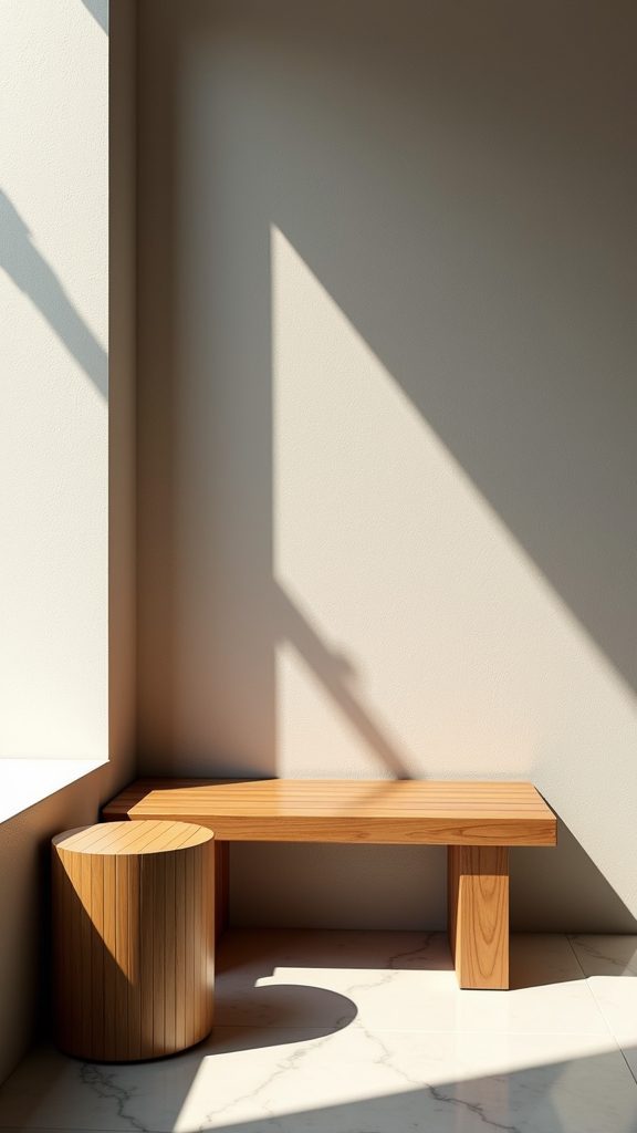 shower seating options available
