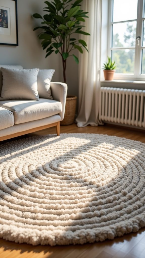 soft and decorative floor coverings