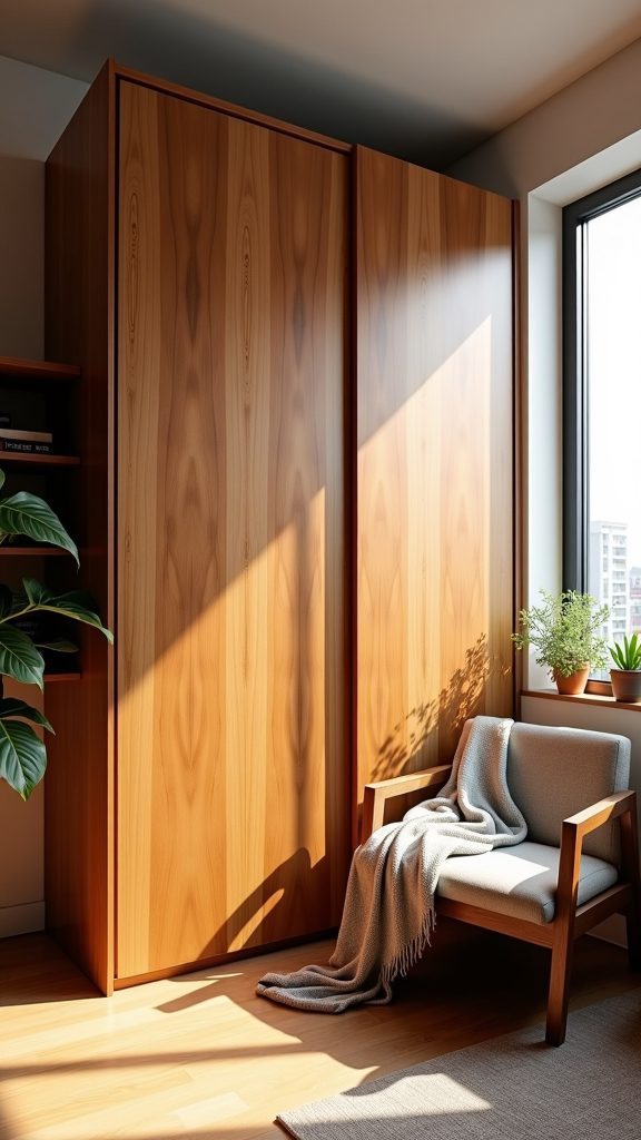 space saving folding bed