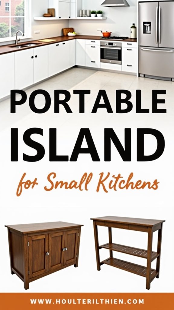 space saving kitchen island