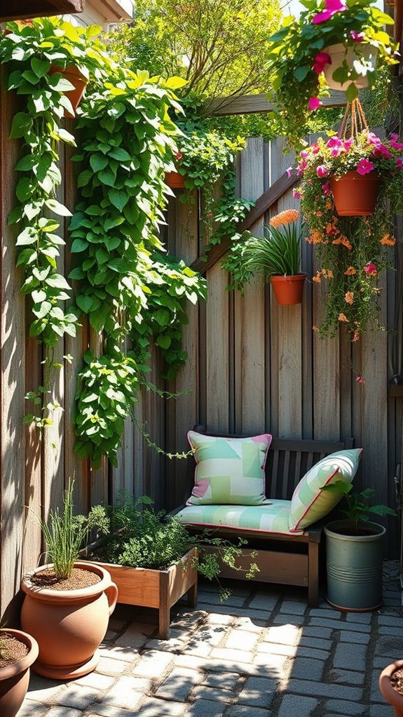 space saving vertical gardening