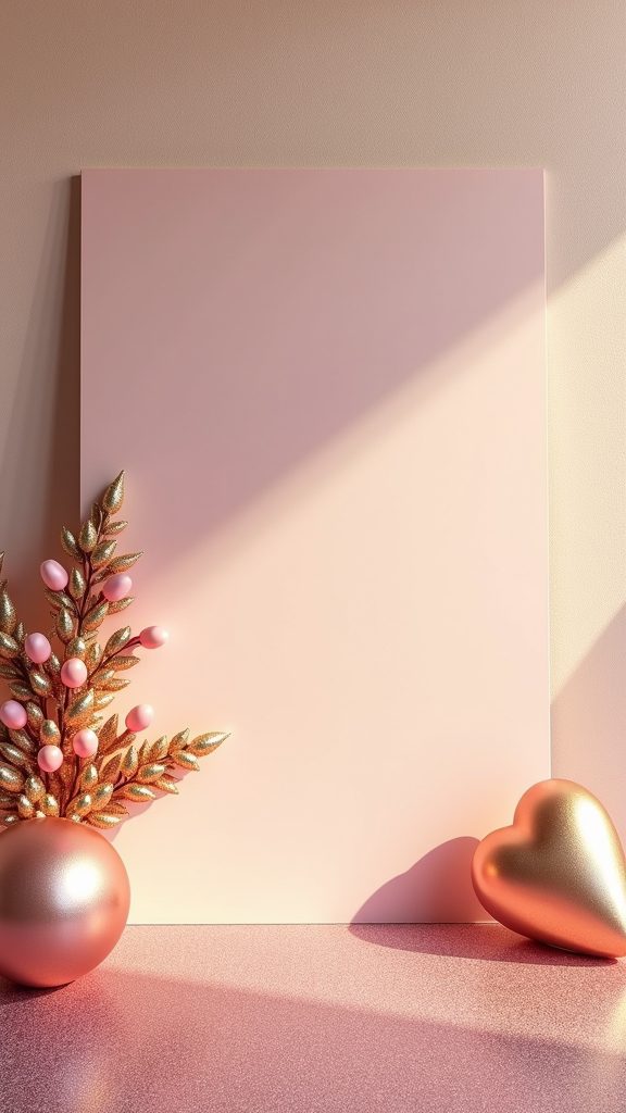 sparkling decorative background scene