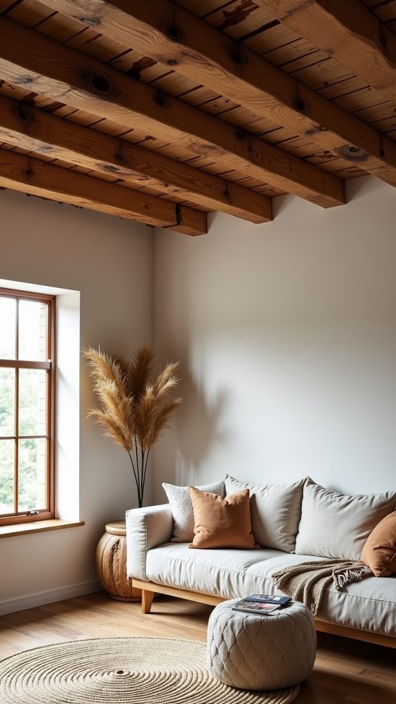 sturdy timber structural supports