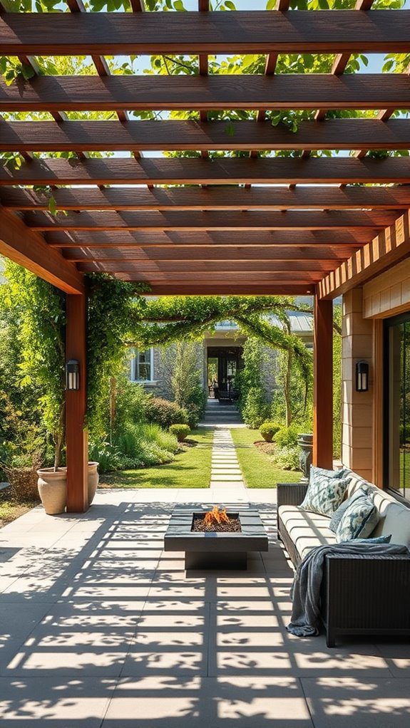 stylish outdoor shade structures