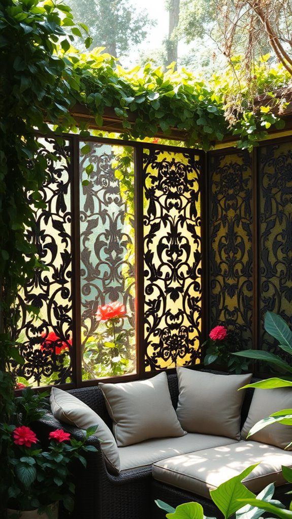 stylish privacy with screens