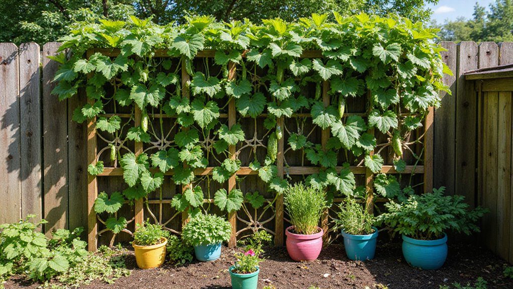 supporting vertical plant growth