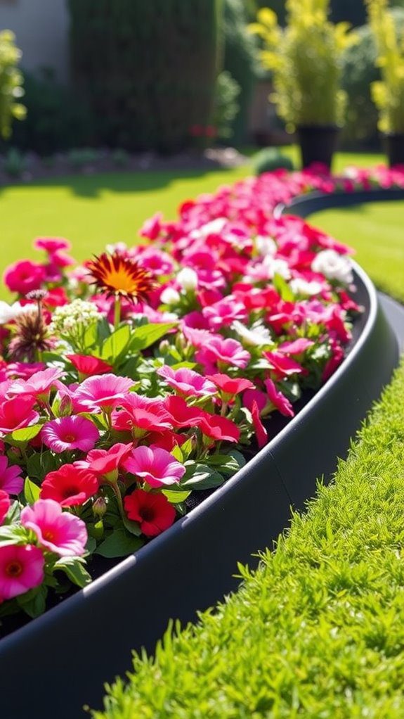 sustainable landscaping border solution