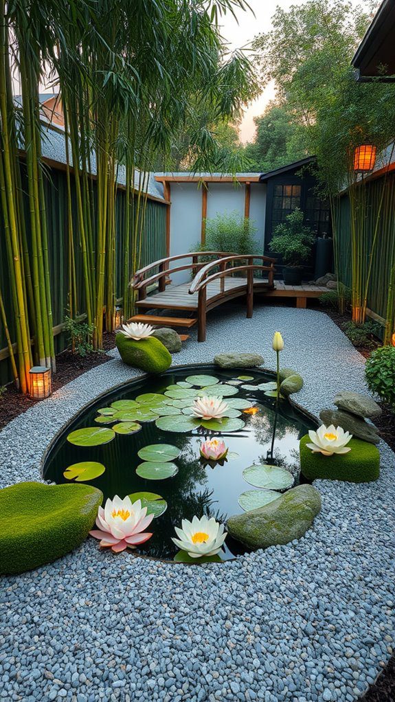 tranquil landscape of serenity