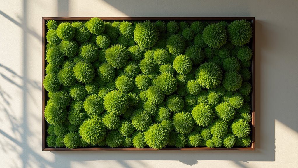 unique custom moss artwork