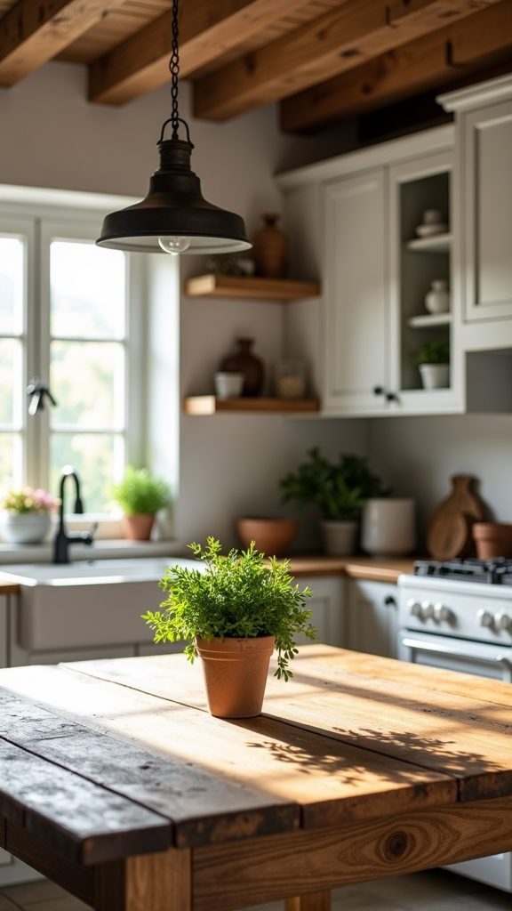 using natural textured materials