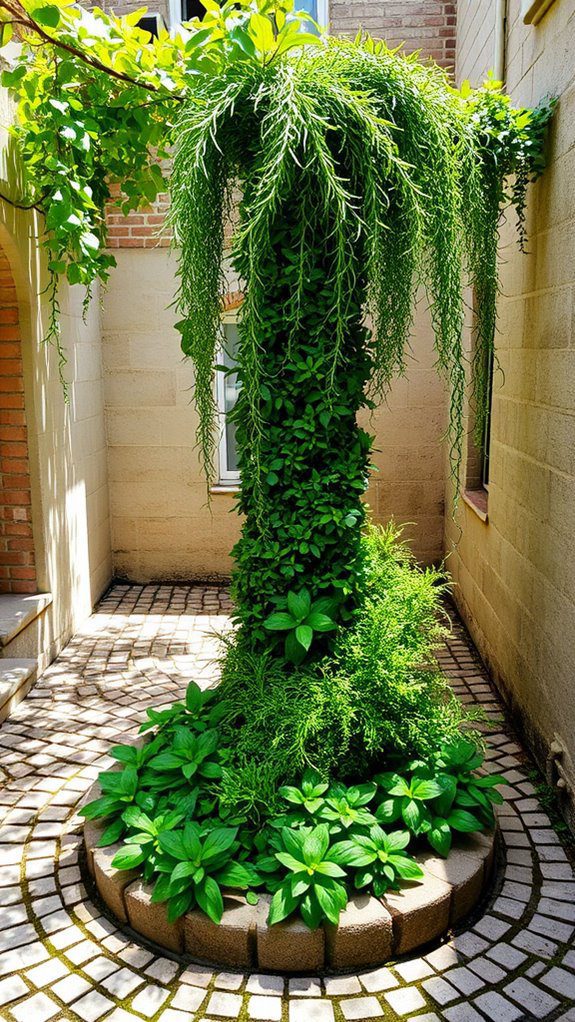 vertical garden for herbs