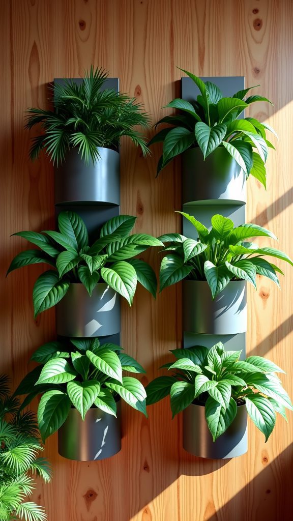 vertical gardening for greenery