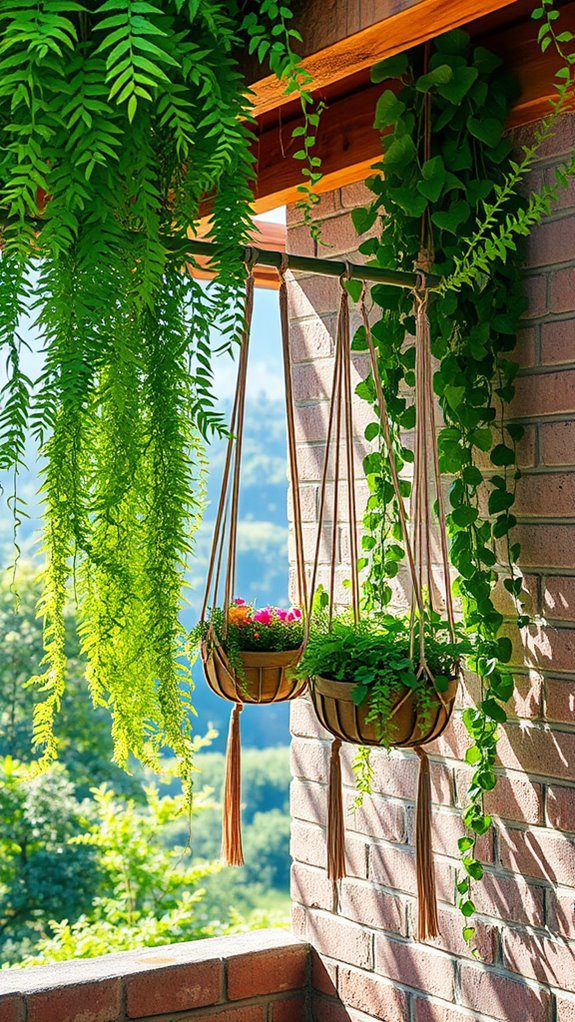 vertical plant arrangements showcased