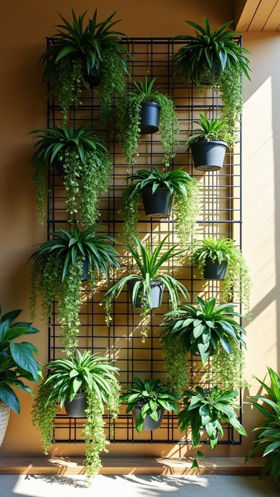 vertical plant support system
