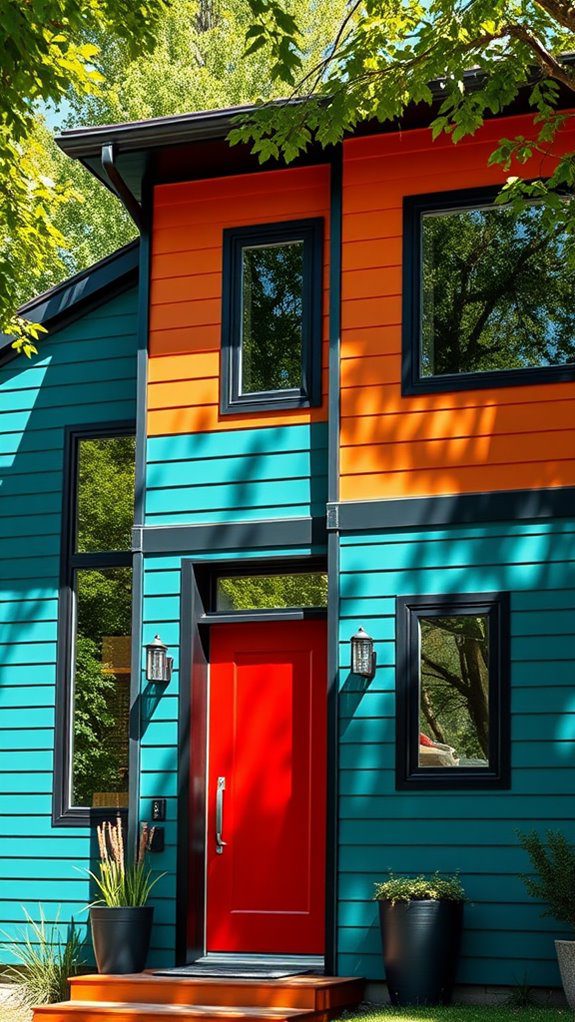 vibrant and daring hues